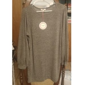 Umgee Lantern sleeve dress!